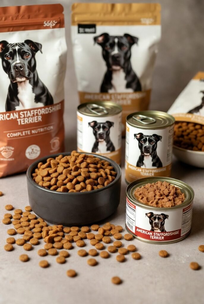 Dog food for American Staffordshire Terrier