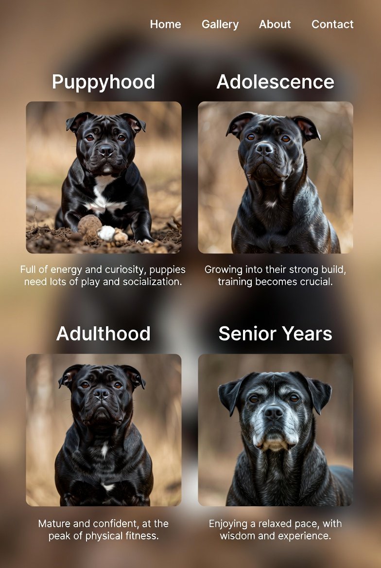 average life span of a Staffordshire Bull Terrier
